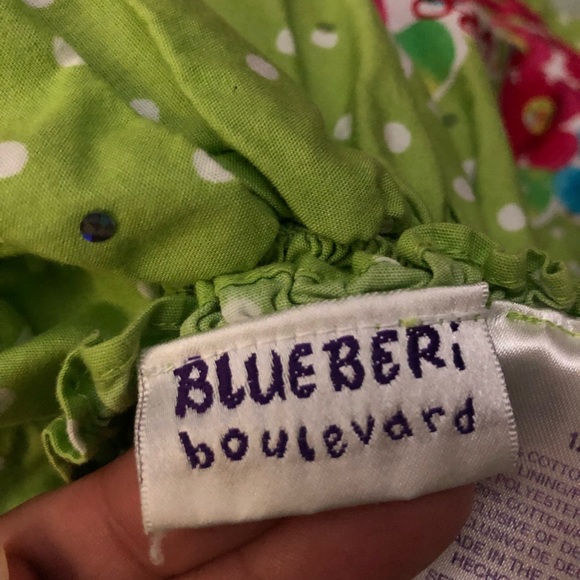 Blueberi Boulevard Floral Dress with sequins - Picture 7 of 8